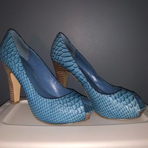 Nine West Blue Pumps